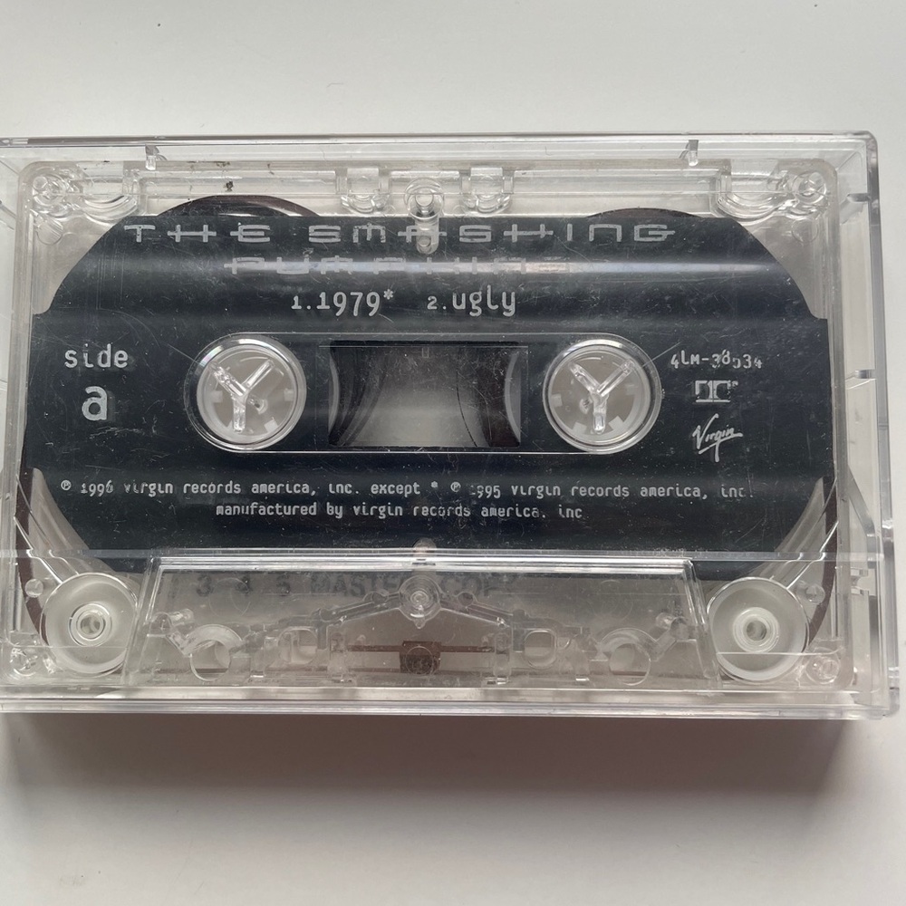 The Smashing Pumpkins ‎| 1979 Cassette Single Virgin Records Tape 1979 Ugly